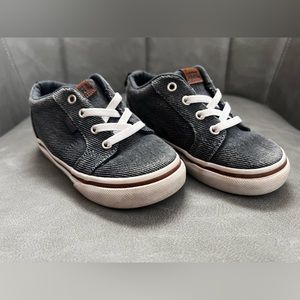 Toddler US 8 corduroy fabric slip on VANS